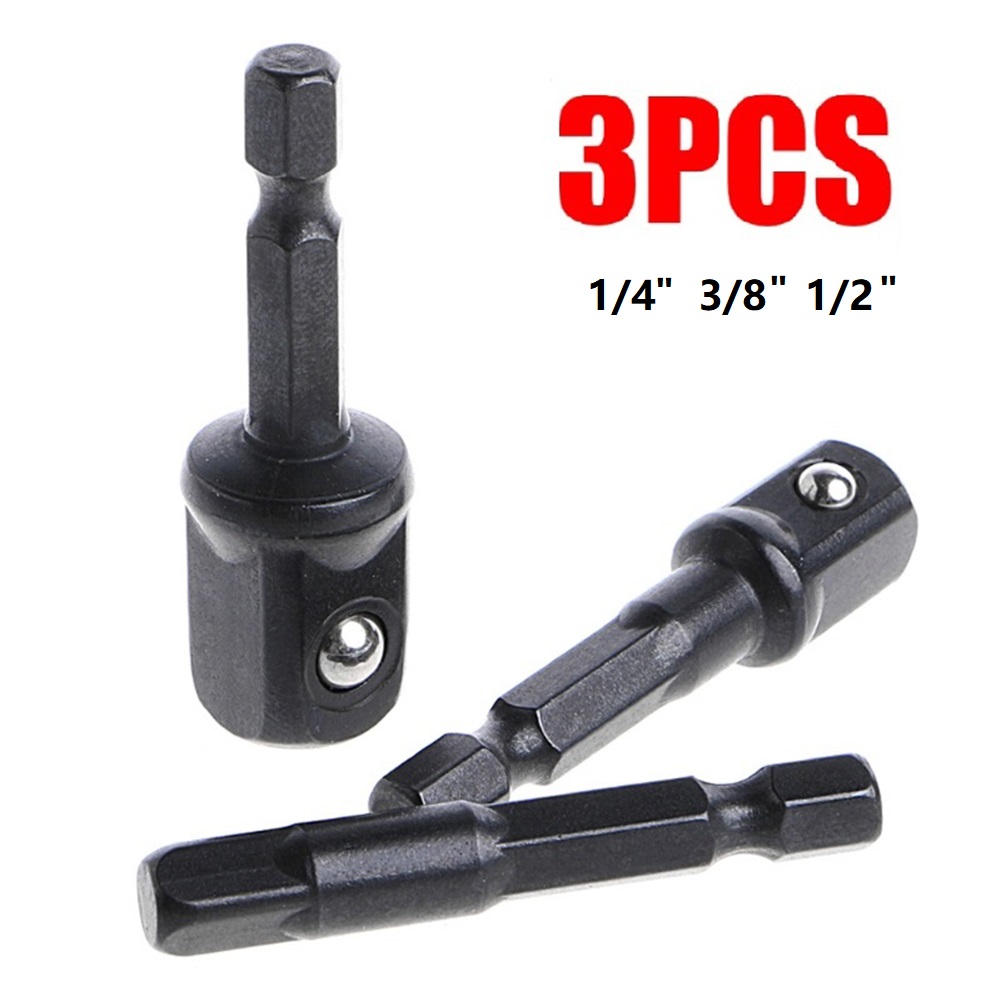 Power Tools Extension - Set Adaptor Soket 3 Buah, Ekstensi