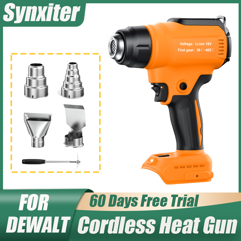Heat Gun Variable - Pistol Panas Tanpa Kabel untuk Baterai