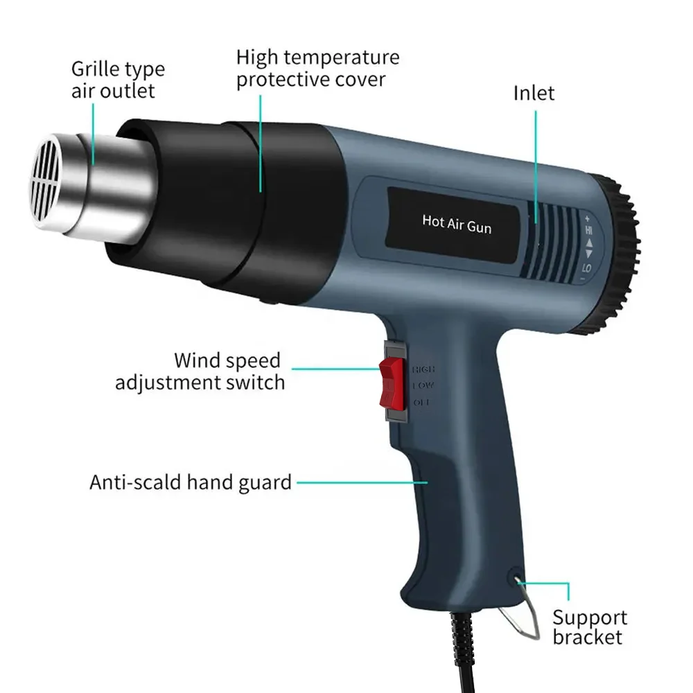 Heat Gun Variable - Pistol Udara Panas Heat Gun 2000W