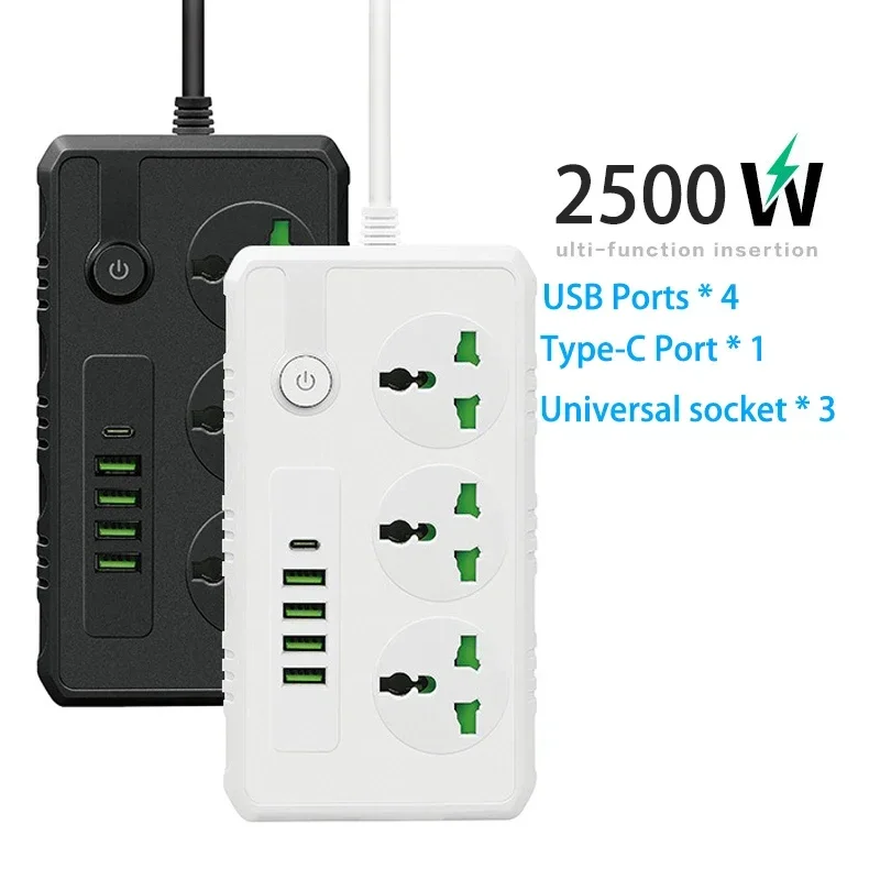 Power Tools Extension - Stop Kontak dengan 4 USB dan