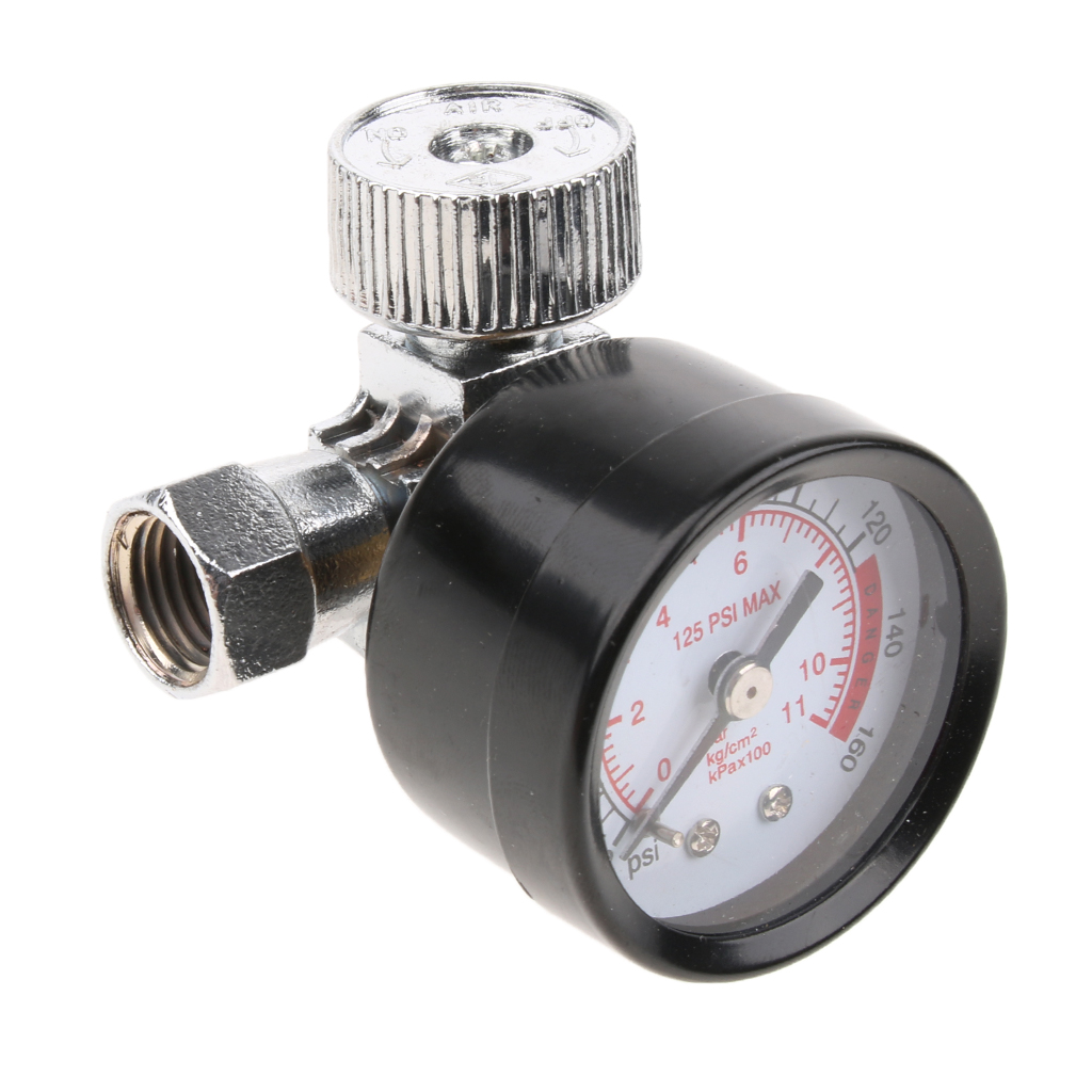 Air Compressor Mini - Katup Regulator Udara Mini Alat Pengukur