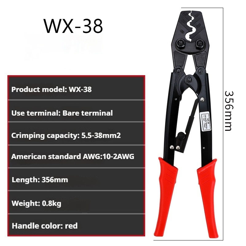 HS16/38 alat Crimping Terminal - Power Tools Japan ulasan dan harga