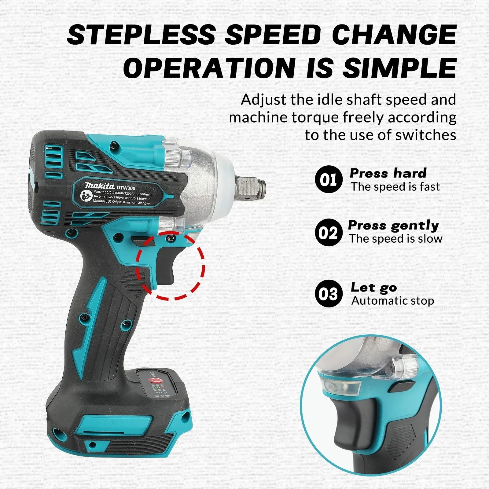 Kunci Impack Makita DTW300 Tan - Power Tools Impact Wrench ulasan dan harga