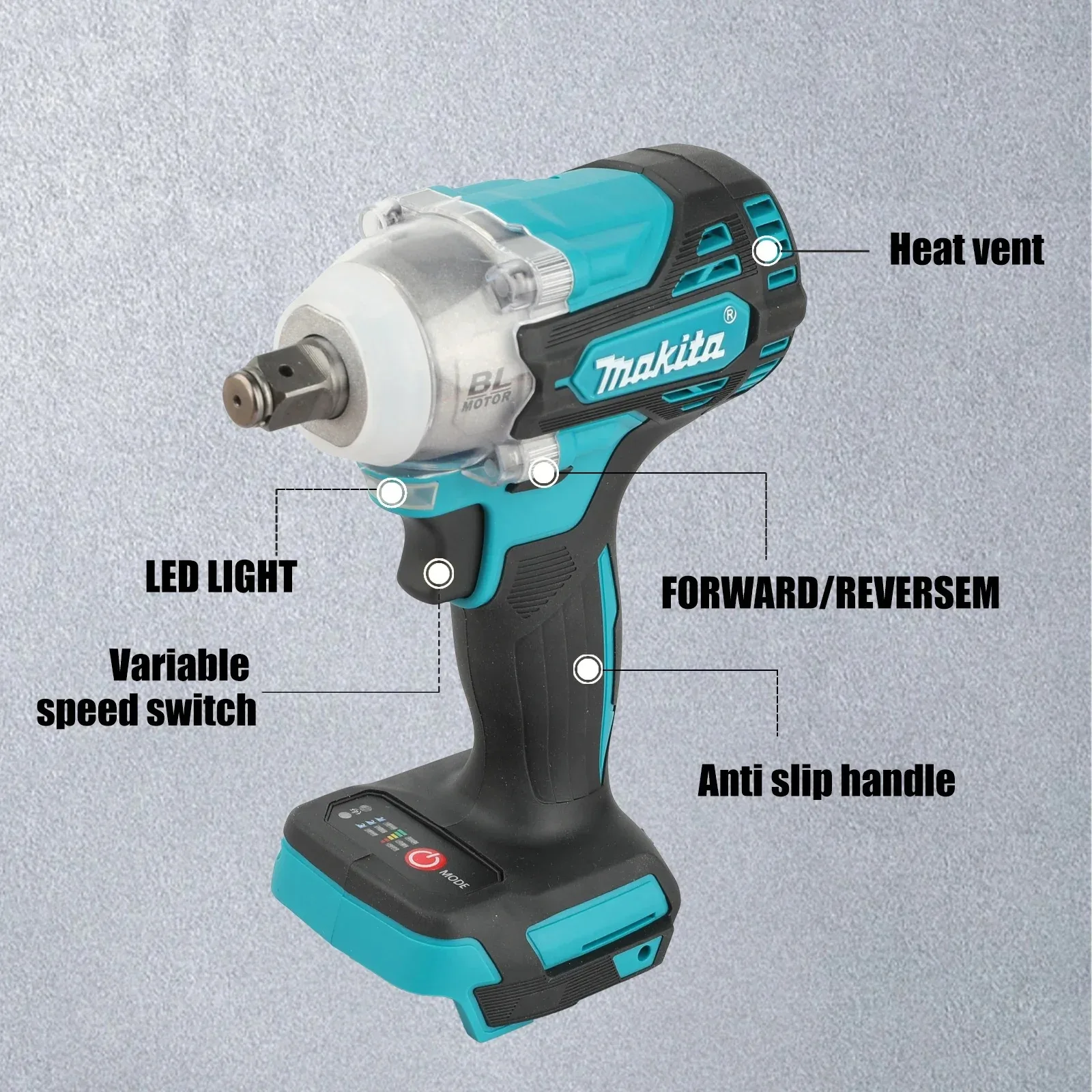 Kunci Impack Makita DTW300 Tan - Power Tools Impact Wrench ulasan dan harga