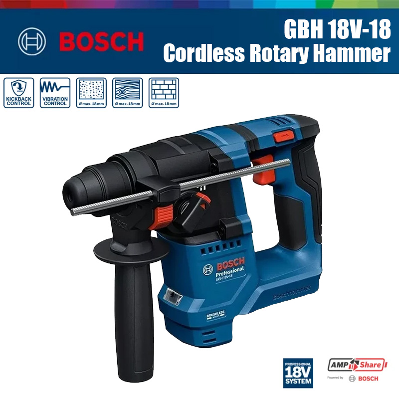 Bosch GBH 18V-18 Bor Palu Rota - Power Tools Cordless ulasan dan harga
