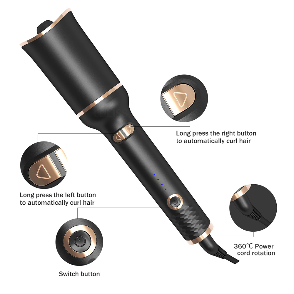 Pengeriting Rambut Keramik Oto - Power Tools Uk ulasan dan harga