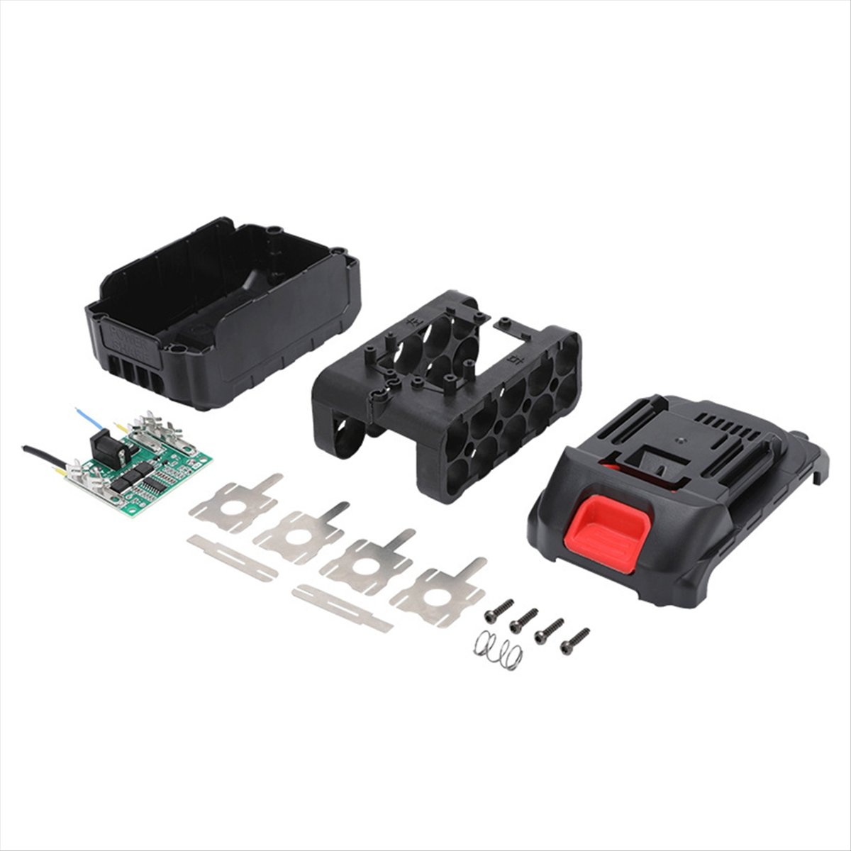 Kotak Penyimpanan Baterai 21V  - Power Tools Tool Box ulasan dan harga
