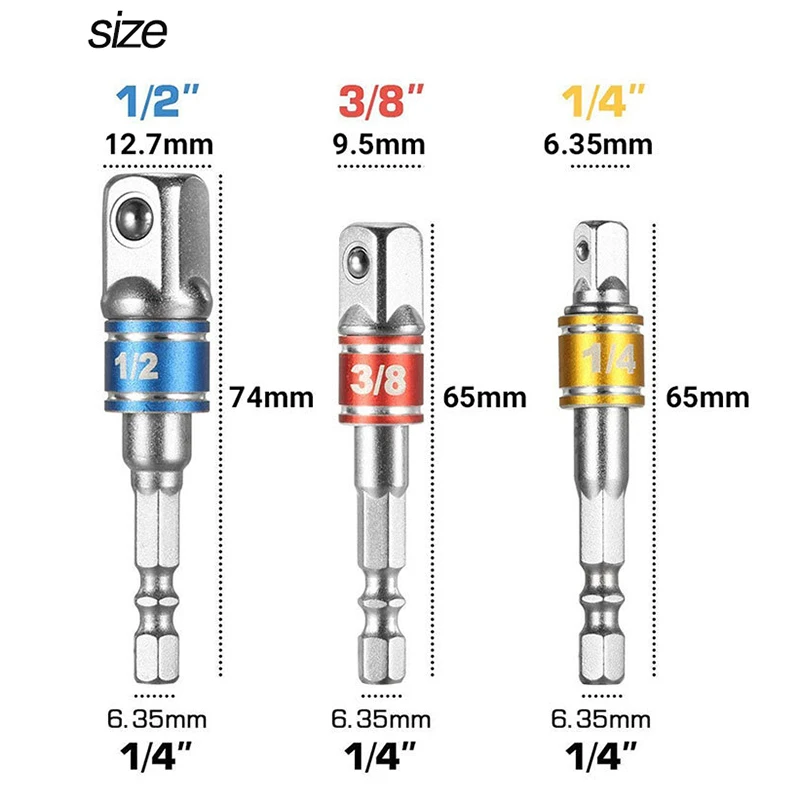 Soket Impact Driver Adaptor Ek - Power Tools Extension ulasan dan harga