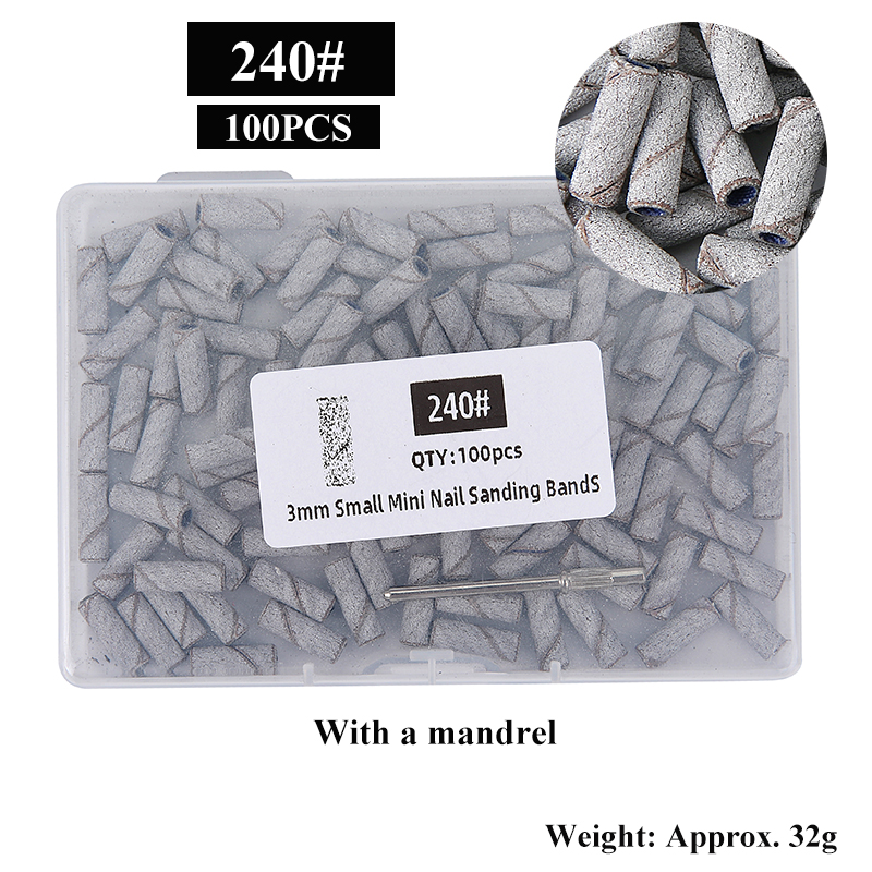 100 Buah/Kotak 3Mm Pita Pengam - Power Tools Tool Box ulasan dan harga