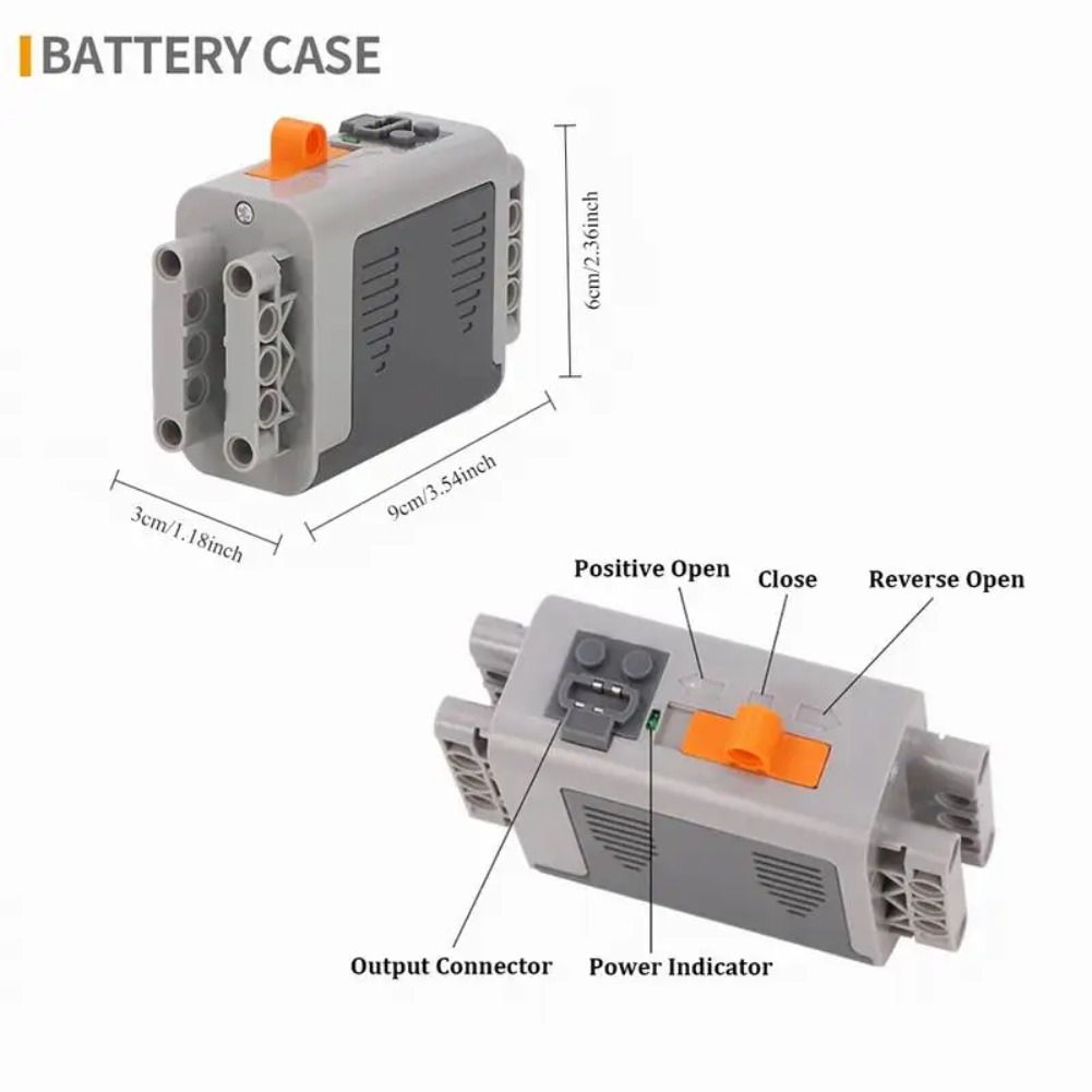 MOC Kotak Baterai AA /AAA Isi  - Power Tools Tool Box ulasan dan harga