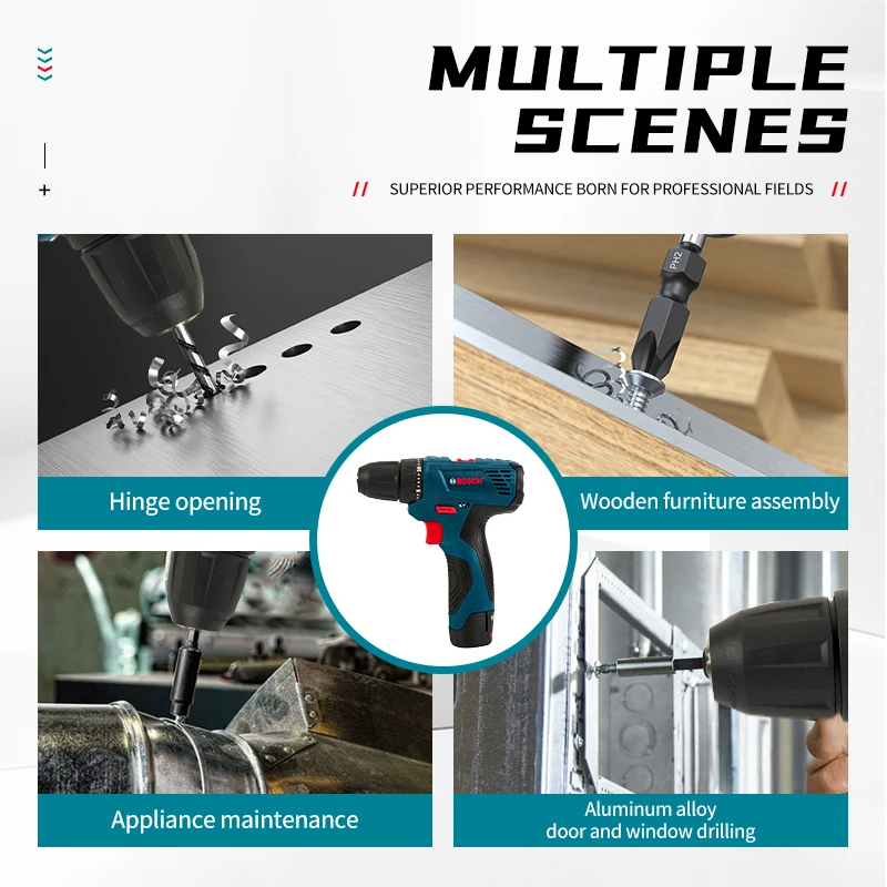 Bor Listrik Profesional Bosch  - Power Tools Cordless ulasan dan harga