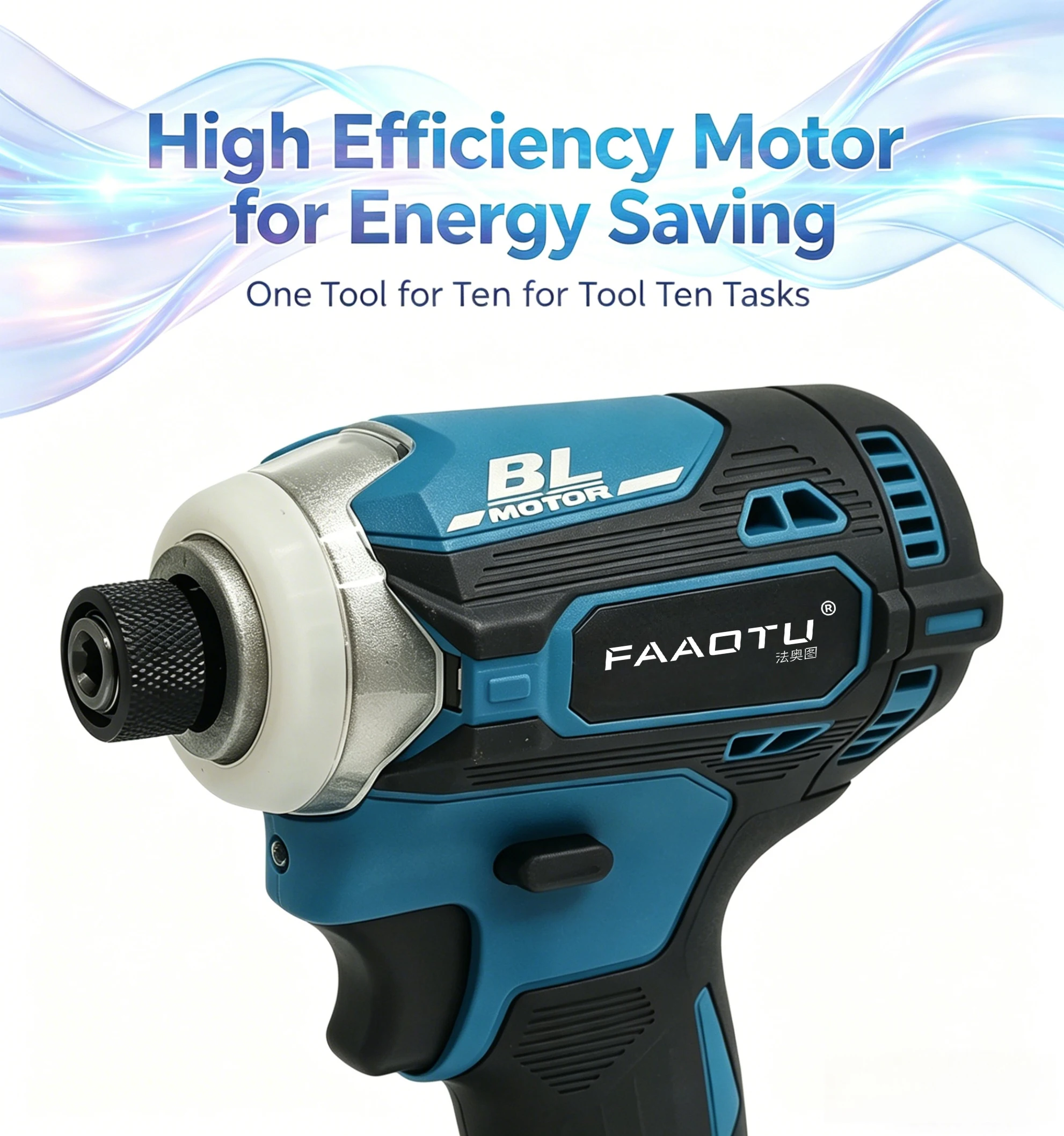 FAAOTU DTD171 Bor Impak Tanpa  - Power Tools Cordless ulasan dan harga