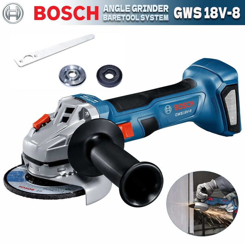 BOSCH GWS 18V-8 Penggiling Sud - Power Tools Cordless ulasan dan harga