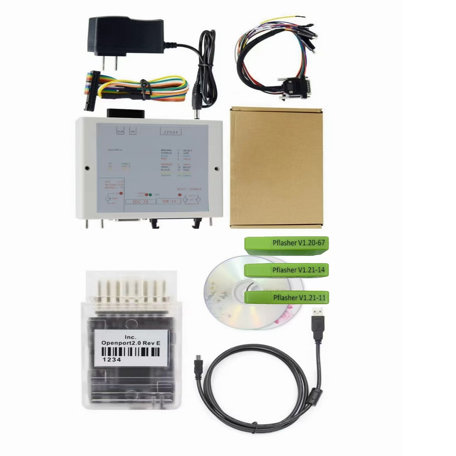Alat Tuning Chip ECU Set Lengk - Power Tools Tool Box ulasan dan harga