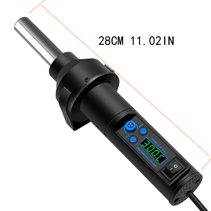 Solder Heat Gun 8032D, tampila - Heat Gun Variable ulasan dan harga