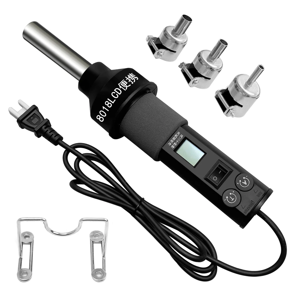 LCD Digital panas pistol udara - Heat Gun Variable ulasan dan harga