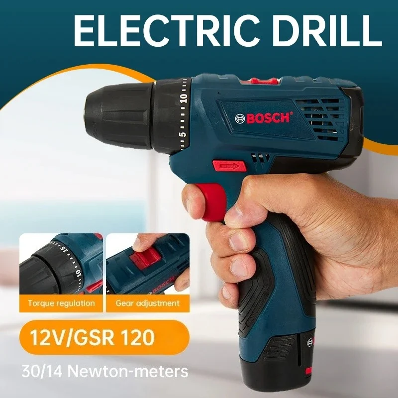 Bor Tanpa Kabel Bosch GSR120 T - Power Tools Cordless ulasan dan harga
