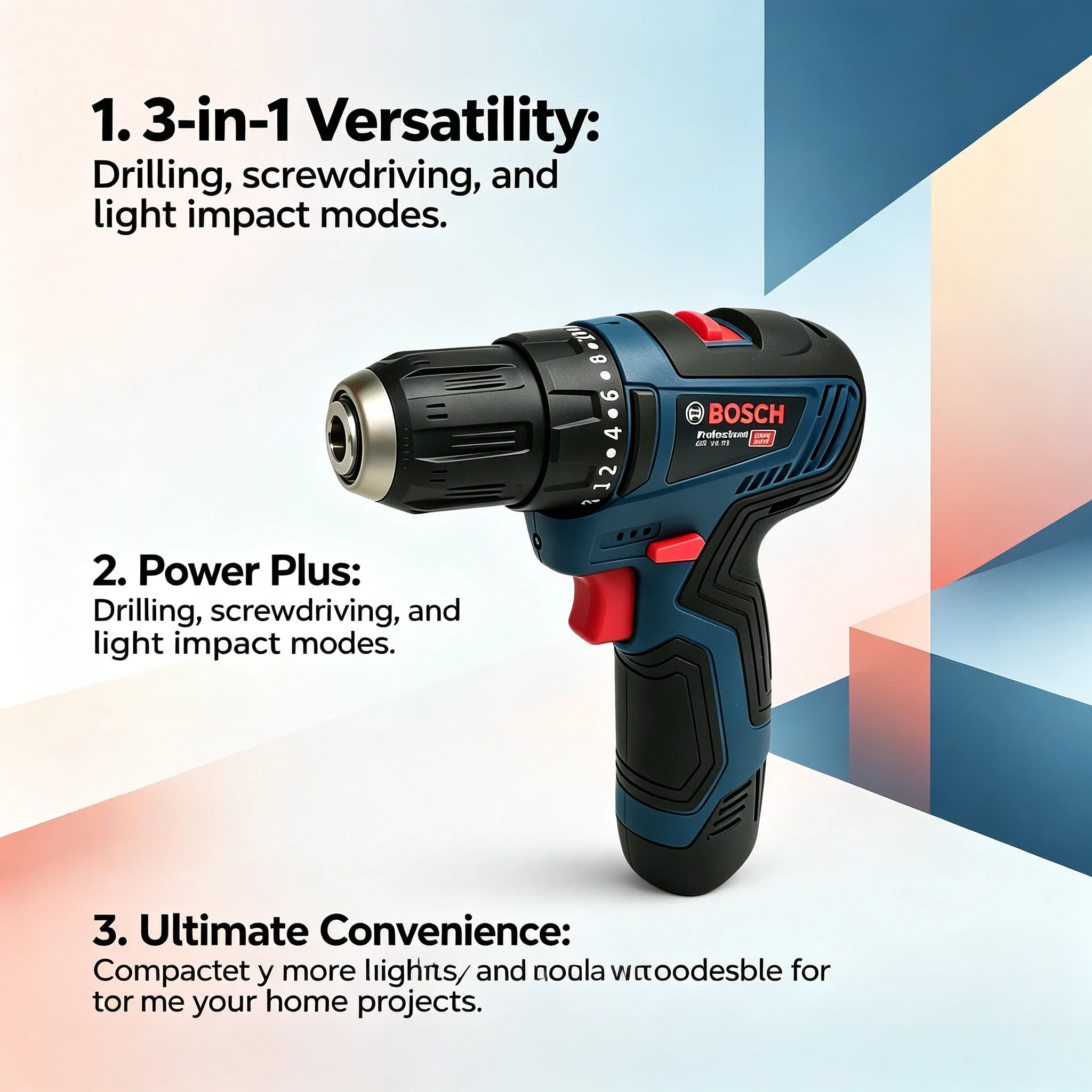 Bosch-GSB 12V-30 Bor Listrik P - Power Tools Cordless ulasan dan harga