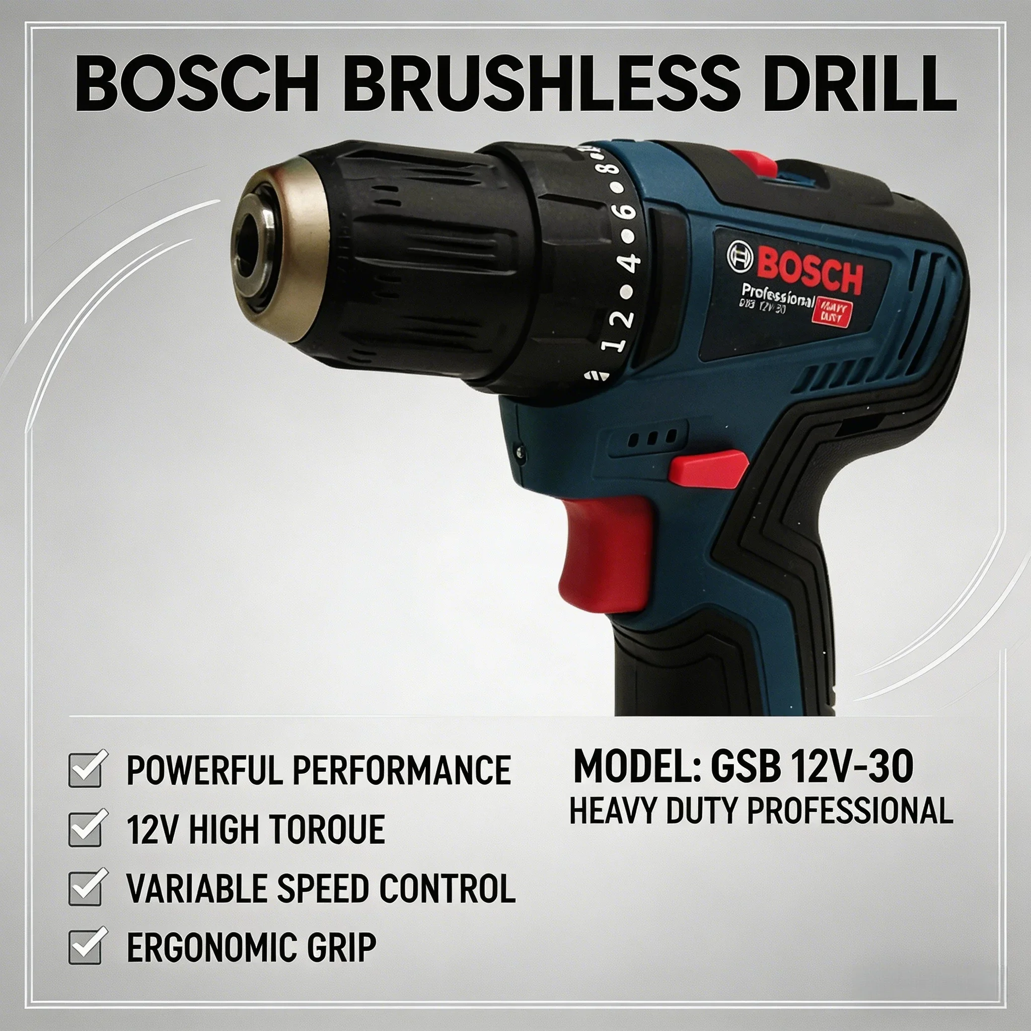Bosch-GSB 12V-30 Bor Listrik P - Power Tools Cordless ulasan dan harga