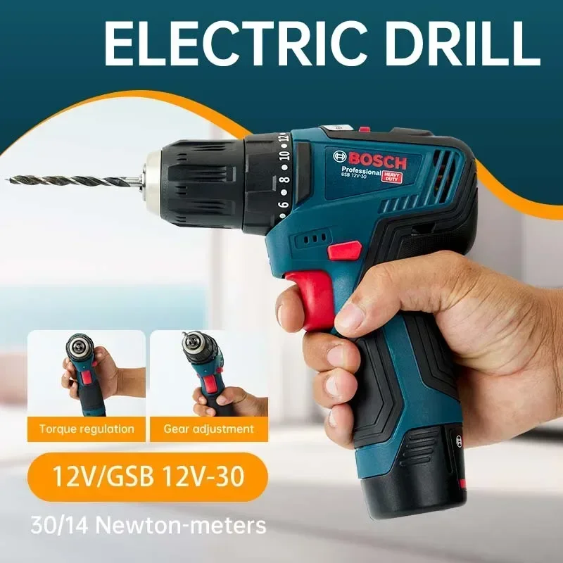 Bosch-GSB 12V-30 Bor Listrik P - Power Tools Cordless ulasan dan harga