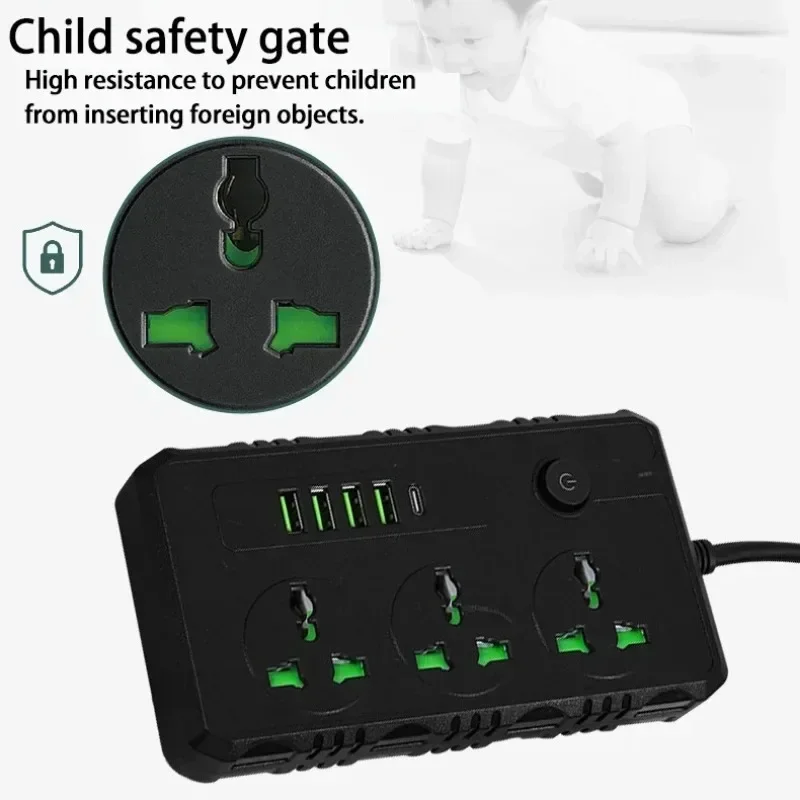 Stop Kontak dengan 4 USB dan 1 - Power Tools Extension ulasan dan harga