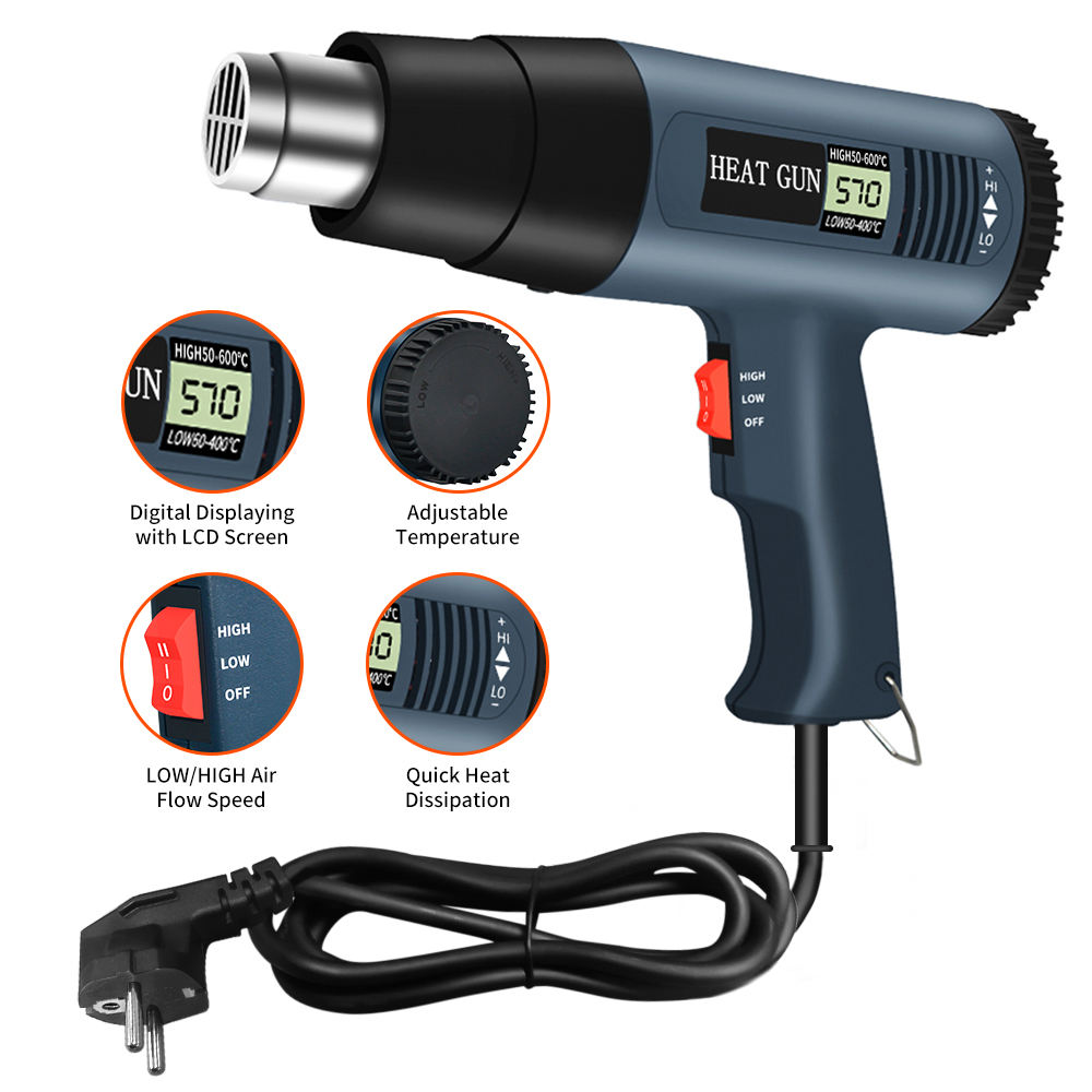 2000 Watt Pemanas Cepat Suhu V - Heat Gun Variable ulasan dan harga